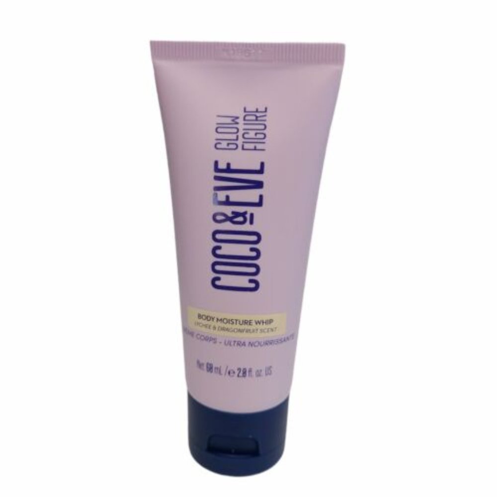 Coco & Eve Glow Figure Body Moisture‎ Whip 2 oz. 60 ml. Travel Size Dragonfruit